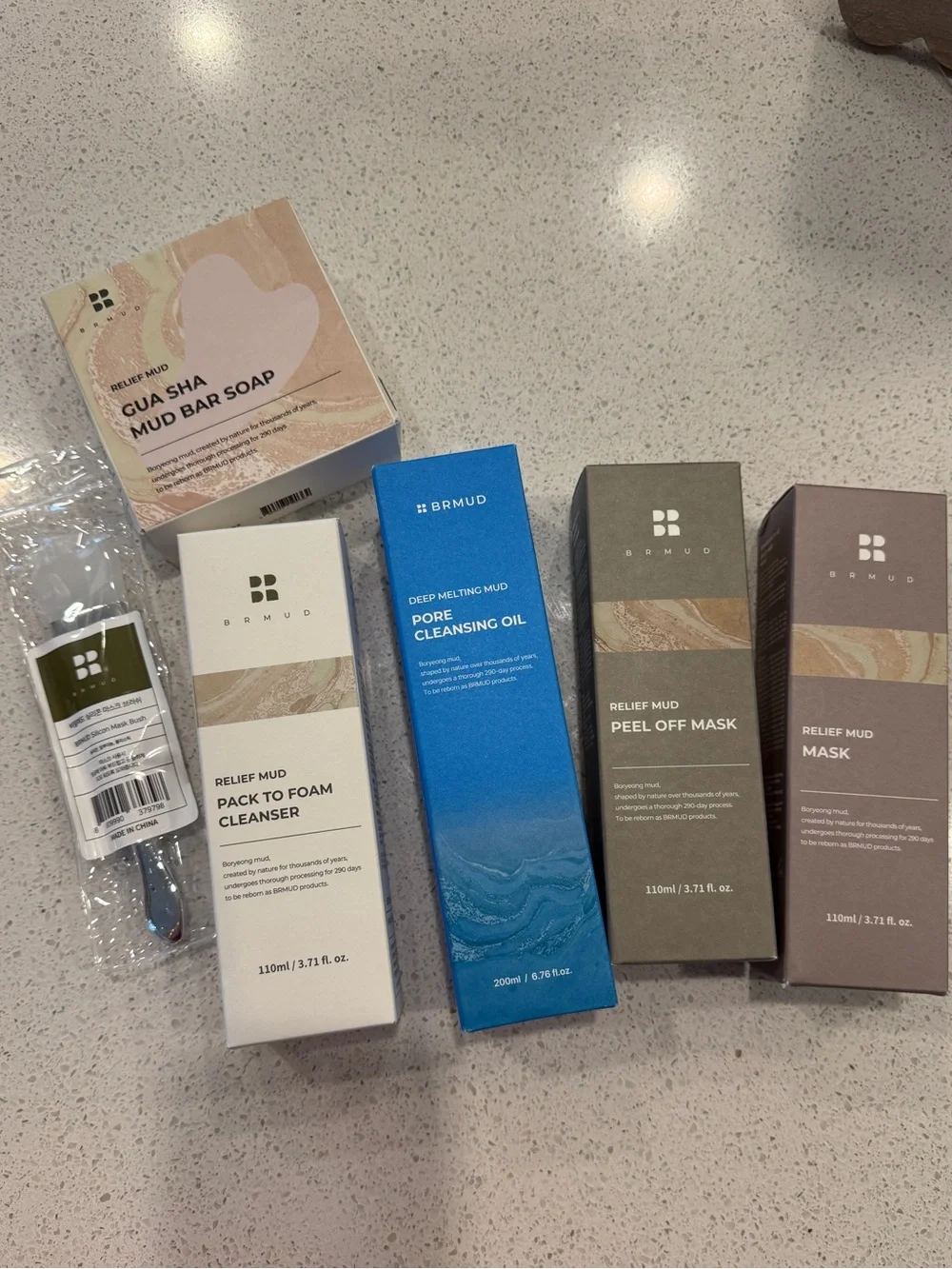 BRMUD Mud Skincare Set – 5-Piece Facial Care Bundle